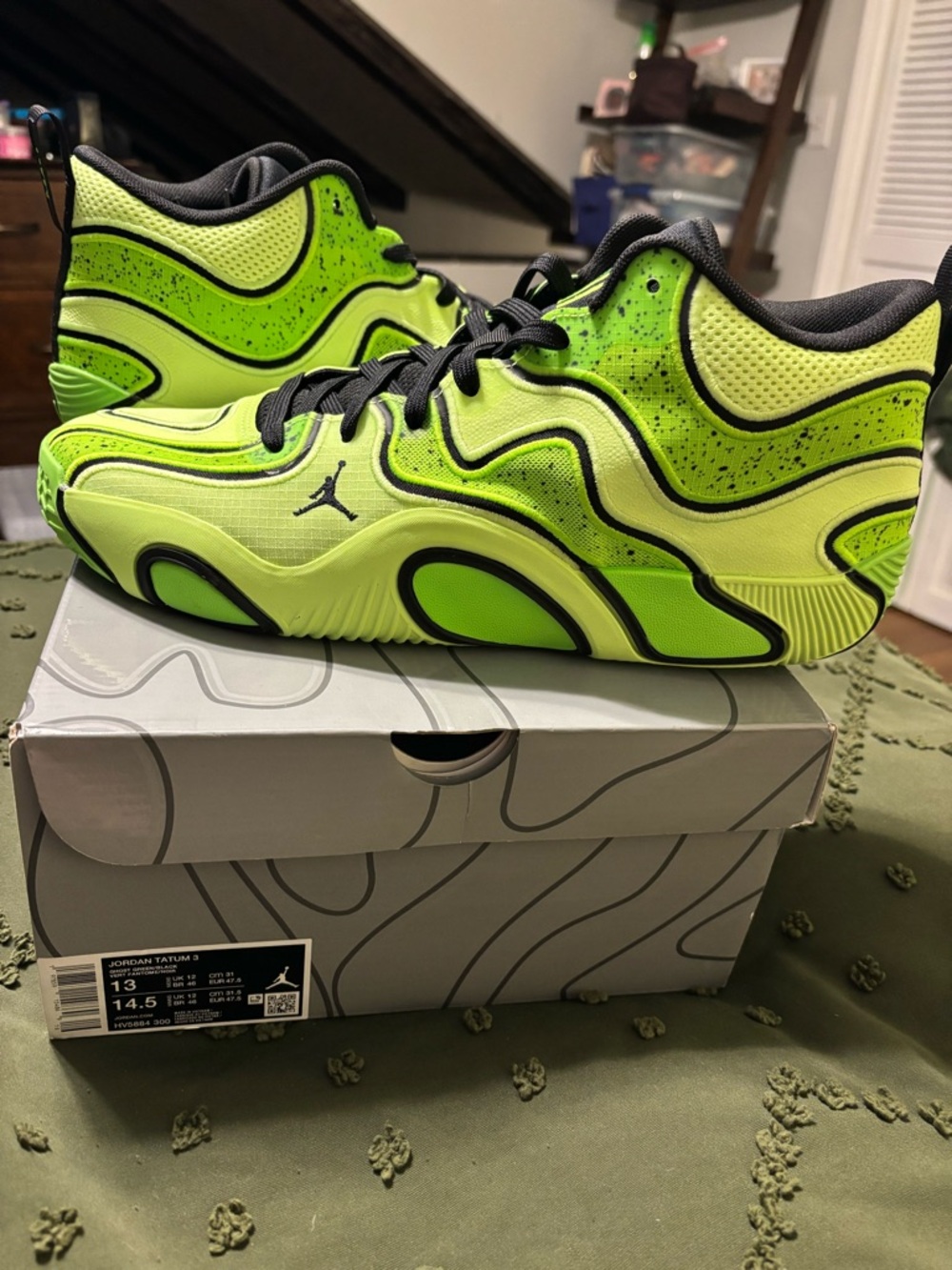 Jordan Tatum 3 Ghost Green/Black